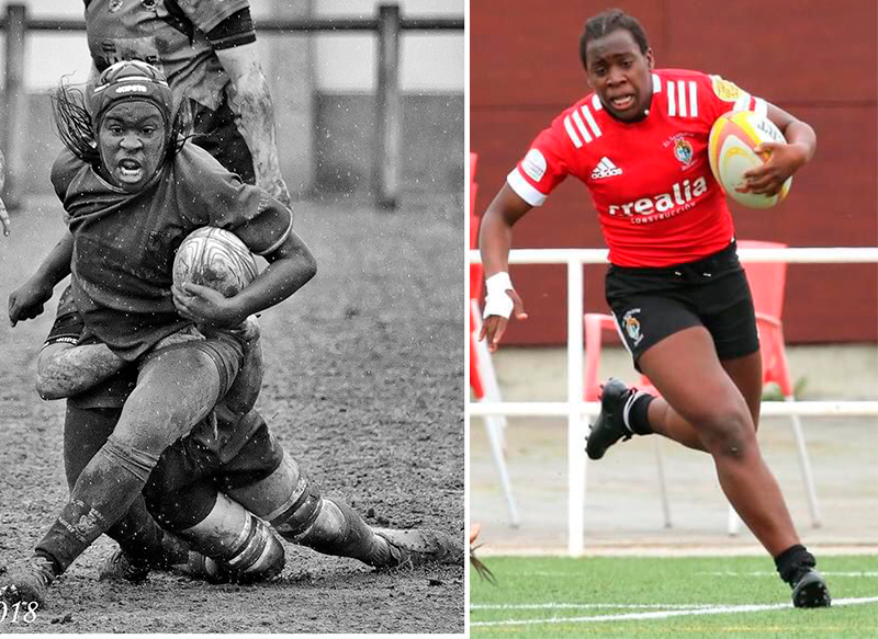Tecla Masoko convocada por la Selecci&oacute;n Espa&ntilde;ola de Rugby XV